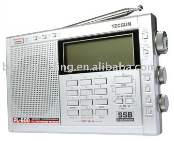 600 Stations Memory Rechargeable Adaptor Radio Receiver