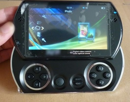 4.3-inch TFT 800 x 600 Pixels AV Out Slide Design Handheld Game Players With Joystick