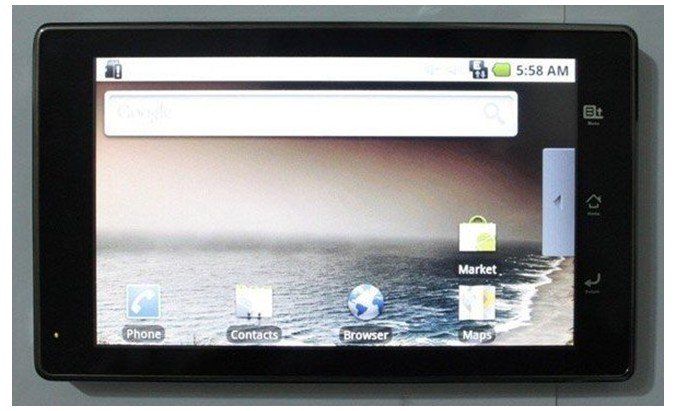 Black 7.2 Inch Mini Touch Screen 800MHz WiFi Android Handheld Game Players