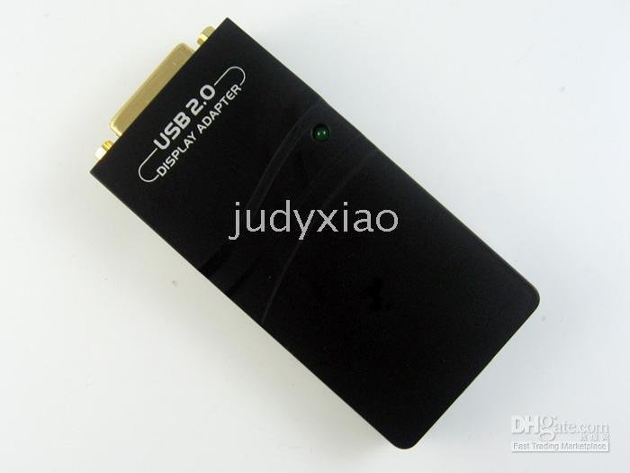 Ultra Low Power USB 2.0 To VGA/DVI/HDMI Multi-Display Adapter Converter