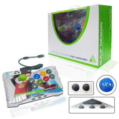 Comfortable Feel Ergonomic Design Simulated Arcade Buttons Wrestle Joystick