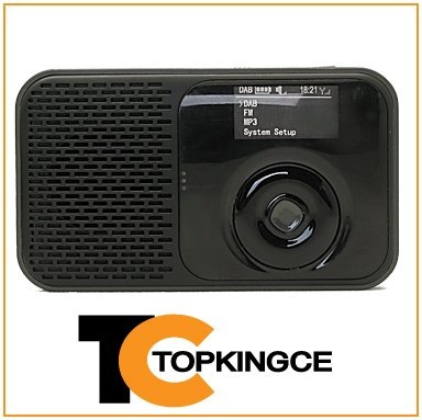 Portable Built-In Speaker DAB TF Card Radios