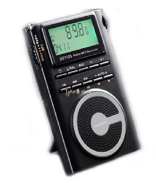 Digital Tuning FM AM MW SW MP3 Player Digital Recorder Pocket Radio