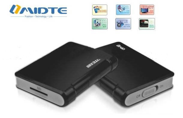 Small USB Host 2.0 Port HDMI Output Midte Hdd Media Palyer