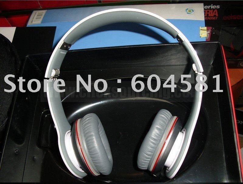 White Durable Lightweight Headphones