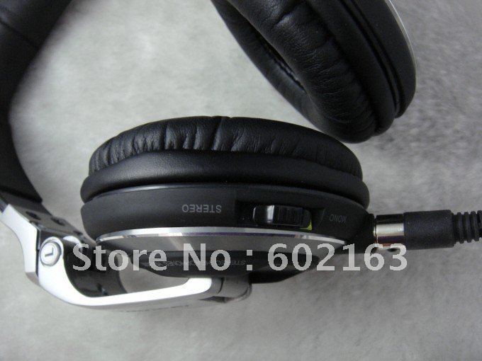 Black With Wire Rotated Headsets