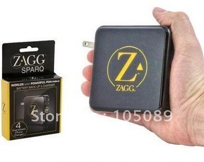Black Square Shape Plastic & Metal MP3 Player Battery