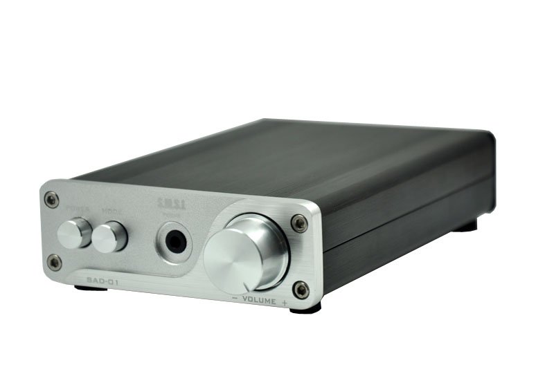 Independent Amp Aluminum Chassis Black Amplifier