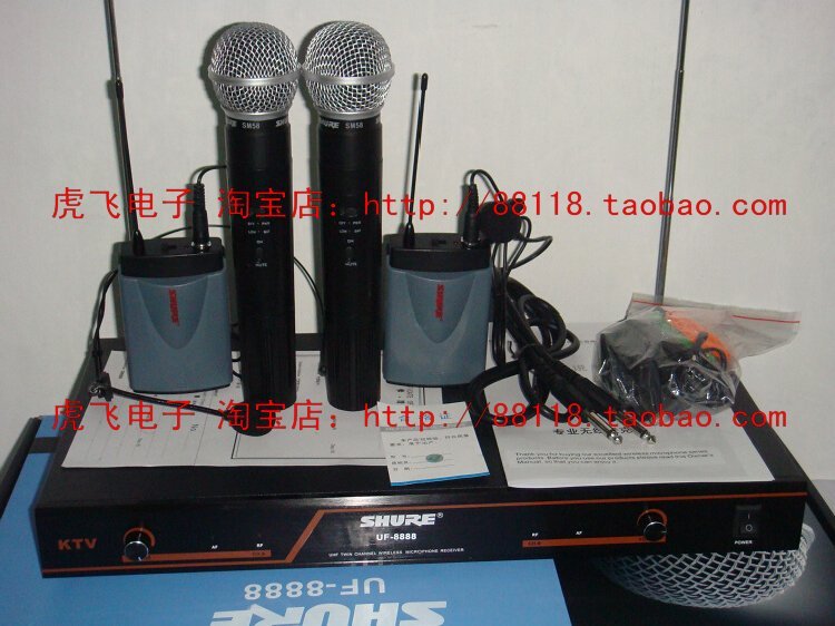 Karaoke Wireless Black Loud Sound Microphone