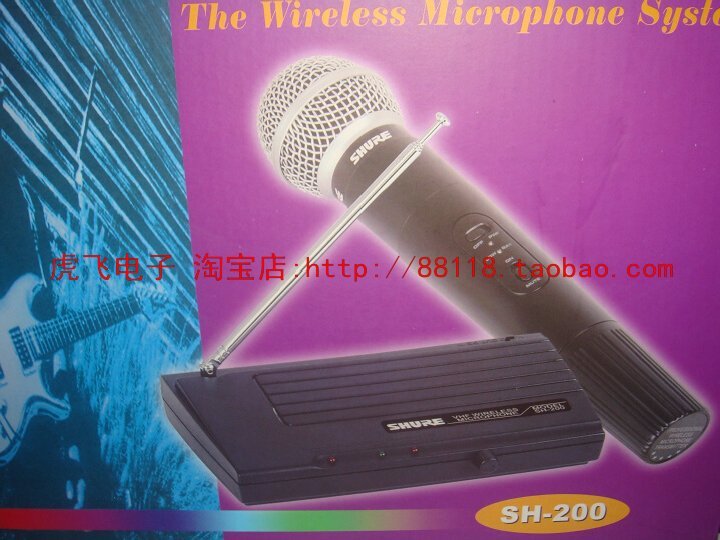 VHF180-270MHz Wireless Karaoke Microphone