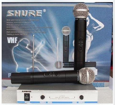 Black Wireless Karaoke Microphone