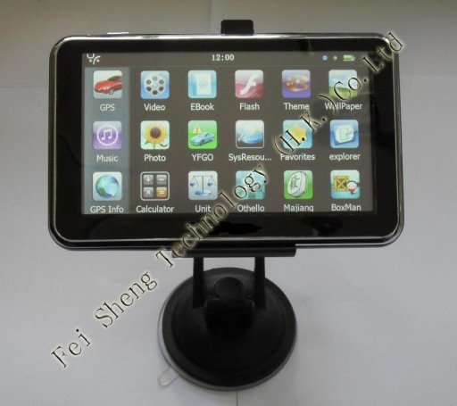 5 inch Multi-functions Multi-languanges FM AV-in Bluetooth GPS Navigation
