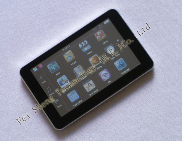 5 inch FM AV-in Bluetooth Plastic & Metal Car GPS