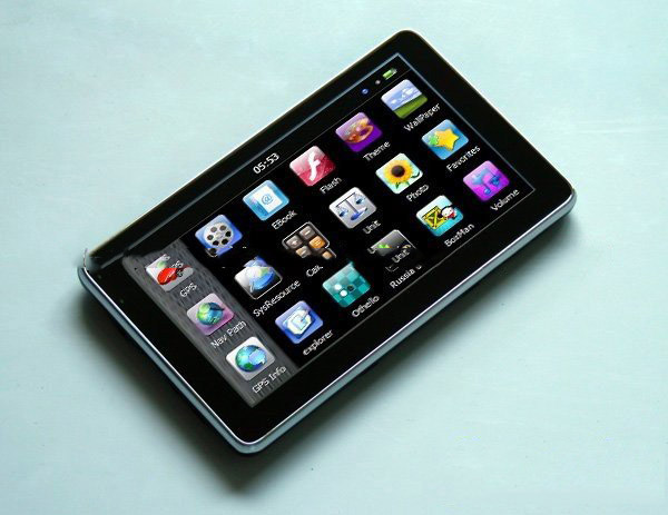 6 Inch 4GB Memory 128M RAM Sirf Atlas V Lasted Maps Auto GPS Navigation