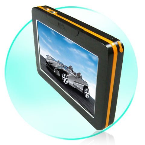 4.3" Portable GPS Receiver Navigation, GPS Navigation System with Bluetooth 2GB SD With IGO Map