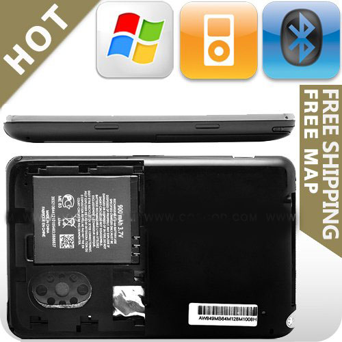 5 Inch Navigation Bluetooth FM MP3 AV-IN 2GB Free Map Car GPS