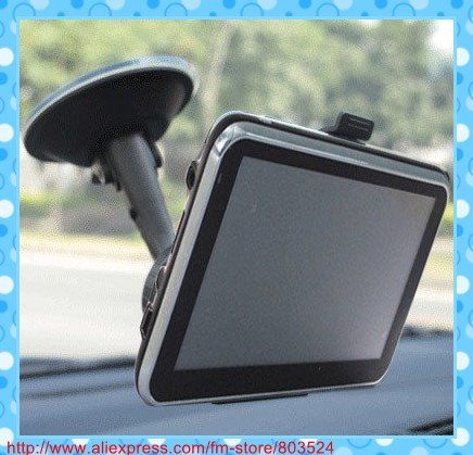5.0 Inch Analog TV High Precision Touch Screen Car GPS