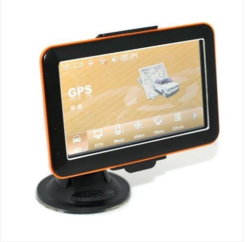 5.0 Inch Touch Screen Car GPS Navigator with Maps 4GB Card