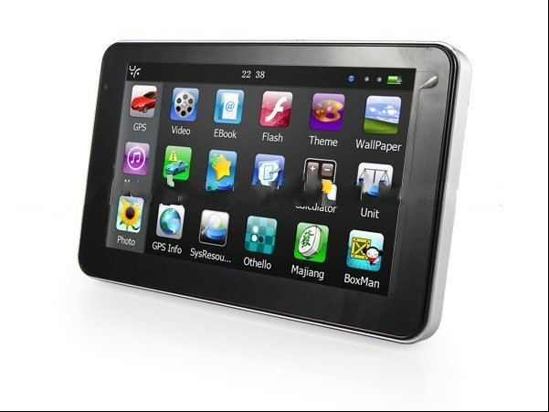 Portavle 5 Inch Bluetooth Car GPS Navigation