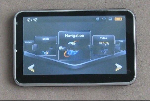 5 Inch Car GPS with ISDB-T Bluetooth Avin Map