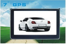 Car GPS with Bluetooth AV in Fm 2GB Memory Card