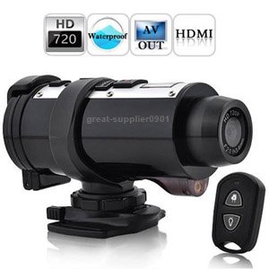Waterproof Build-in Microphone HD 720P Car Camera