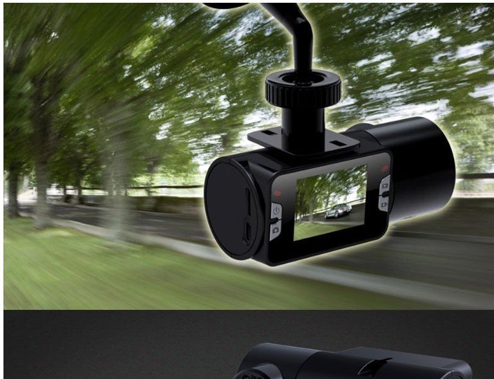 Wide-angle Lens Large Capacity Rechargeable Mini Portable Car DVR/ Camera