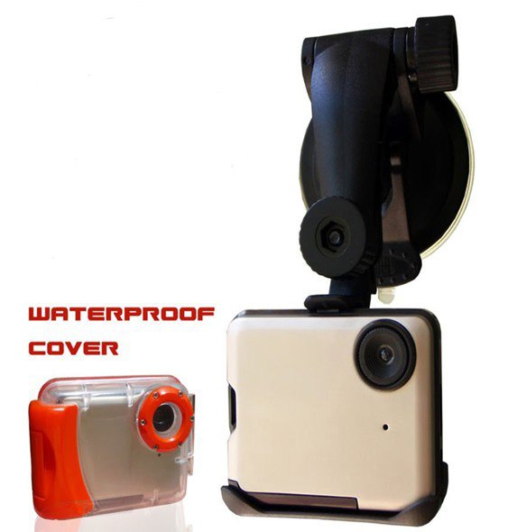 10-inch LCD Screen Rechargeable Multi-function Car DVR/ Camera