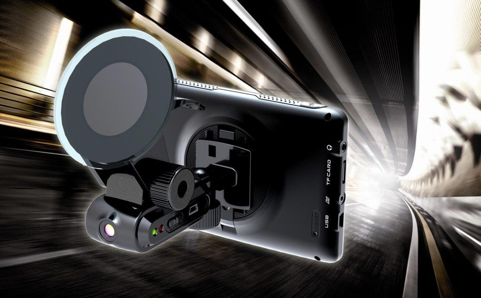 Multi-function AV OUT 640*480 Pixel 130MA Car DVR