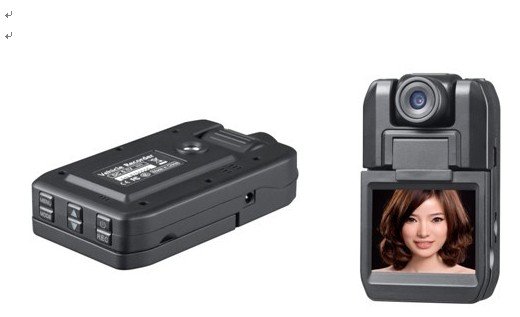 140 Degree High Resolution USB2.0 Car DVR With Dual Super Bright LED