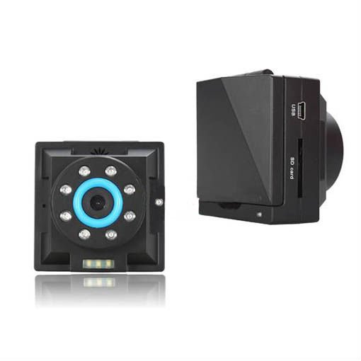 2.5" Screen 8LED Light Night Vision IR HD 720P Car DVR Camera