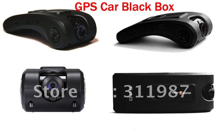 Black Plastic GPS Position Car Camera