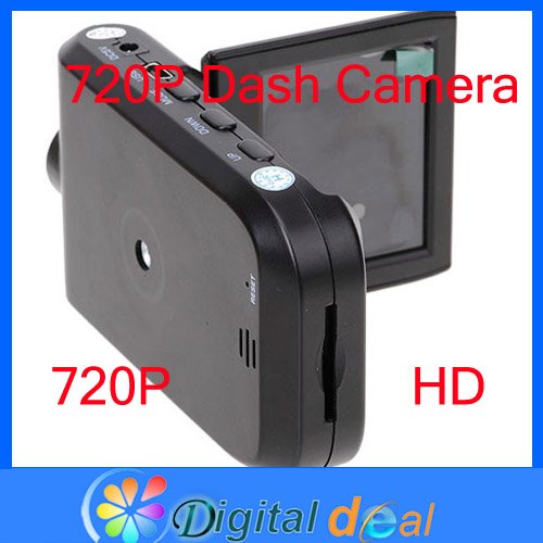 2.5"LCD 120 Degree Car Camera Supports SD/MMC
