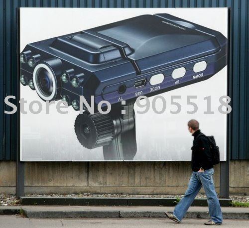 Mini Night Vision 270 Degree Rotating LCD Screen Car DVR