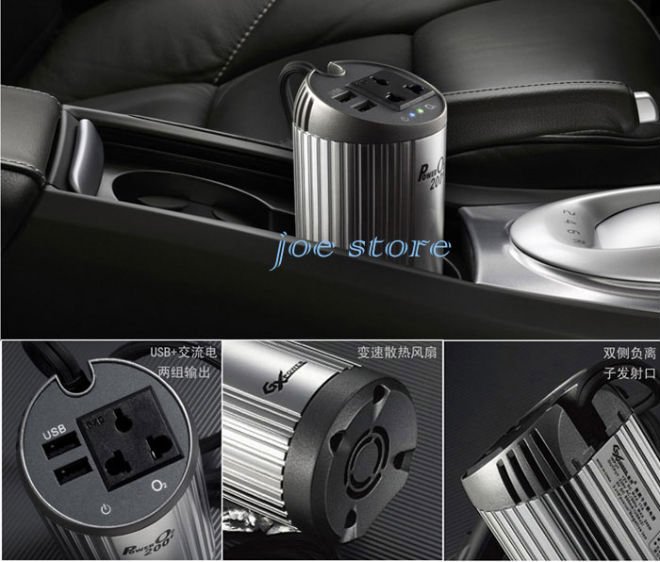 Aluminum-magnesium Alloy Body 12V DC AC 220V PV Inverter
