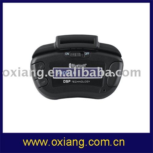 Solar Charge Sun Visor Build-out Microphone Bluetooth Handsfree Car Kit
