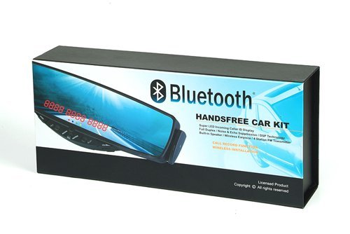Wireless FM Transmitter Convenient Bluetooth Car Kit