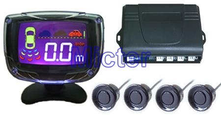 LCD Built-in Buzzer Alarm Distance Numeral From 0-2M Adapters