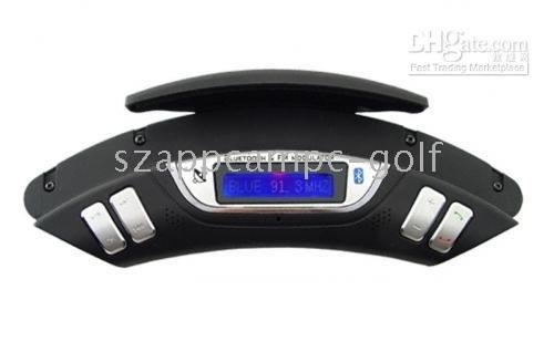 Rechargeable Li-ion Steering Wheel Black Car Bluetooth