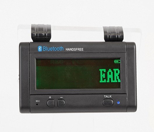 Independent FM Wireless Earpiece Bluetooth Handsfree Car Kit