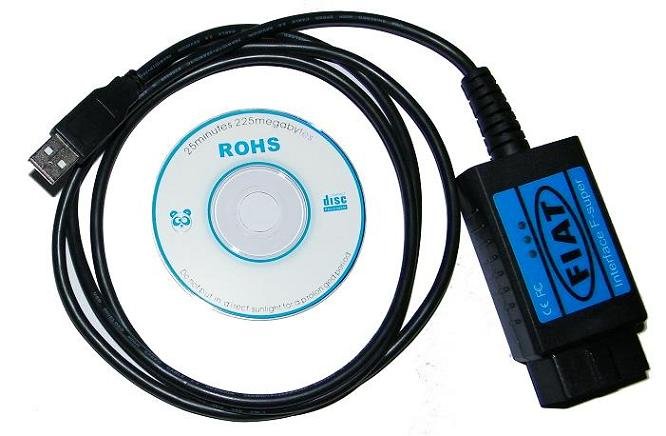 USB Port OBD2 Easy Use Interface Cables