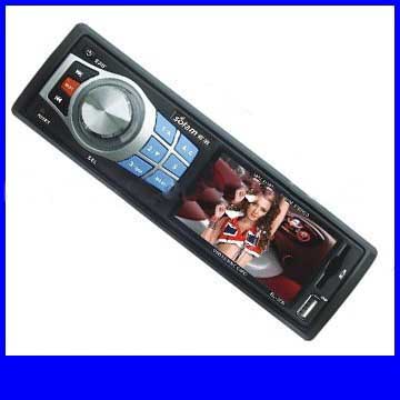 Mute Control 4 X 50W 3.0" Car MP4 Player