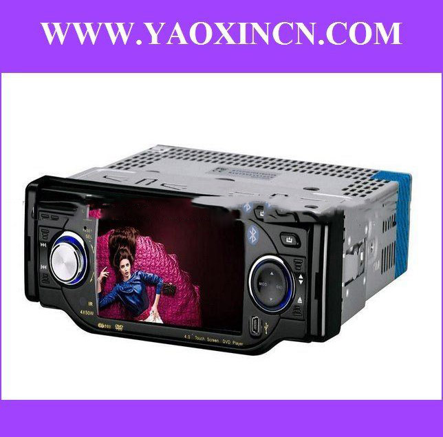 4 Inch TFT-LCD Screen Bluetooth GPS RDS TV-tuner Car DVD Player