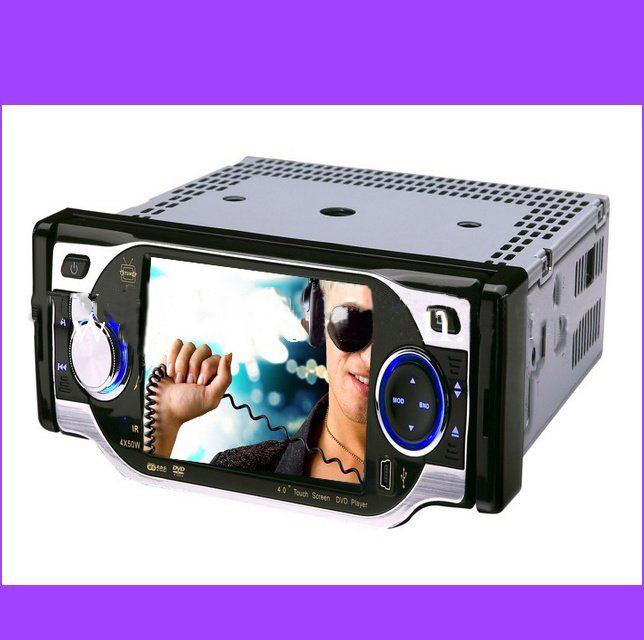 4.0-inch TFT-LCD Screen Bluetooth GPS AM/FM Tuner SD Card RDS Car DVD