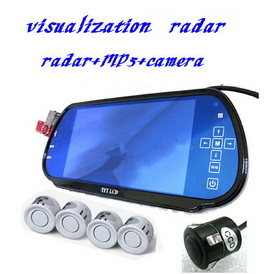 Durable Multimedia Visible Reverse Parking System for Car PC