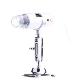 1.3MP 200X Zooming USB Digital Microscope with 8-LED Illumination