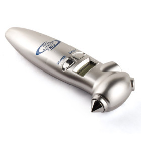 4-in-1 Digital Tire Silver Gauge with LED Screen