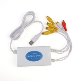 Multi-language 4 Channel Video Audio Capture Adapter