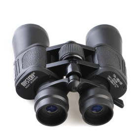 Steel Rubber Plastic Focus Axis Black Binoculars