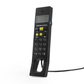 Ring Tones Adjustable Volume USB VoIP Skype Phone with LCD display Screen
